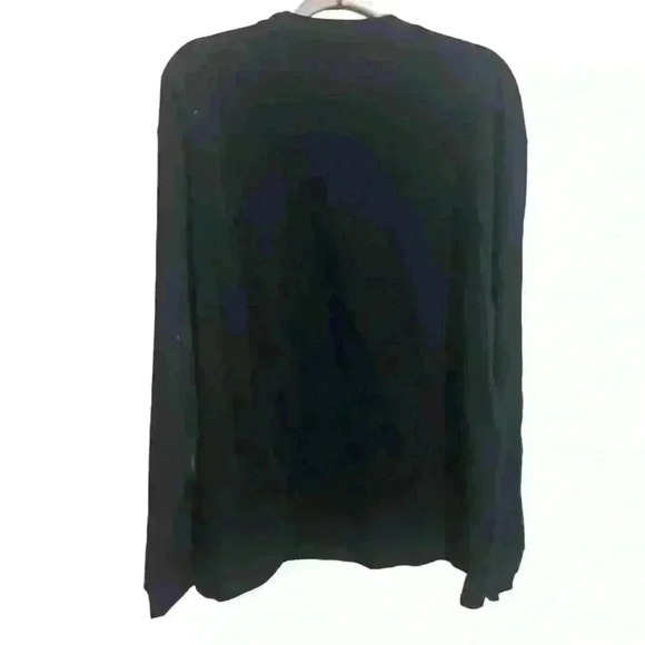 Men’s Jackson Hole Long Tee Black Size L Crew Neck - Picture 3 of 4